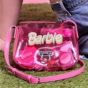 Barbie Transparent Crossbody Bag